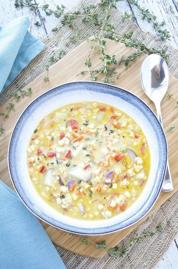 Vegetarian Summer Corn Chowder Panera
 Best 25 Summer corn chowder ideas on Pinterest