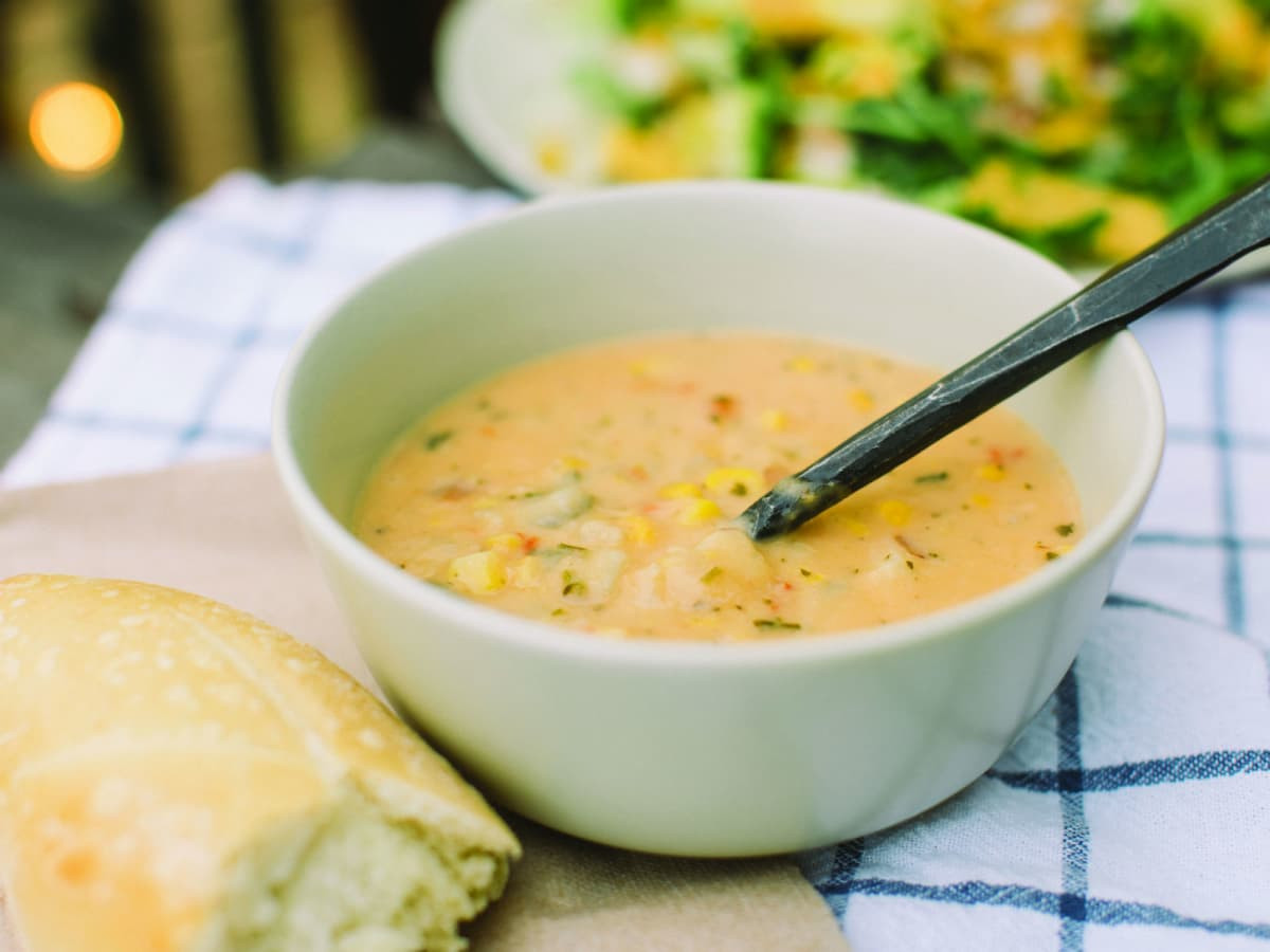 Vegetarian Summer Corn Chowder Panera
 Vegan options and protein packed dishes are on Panera