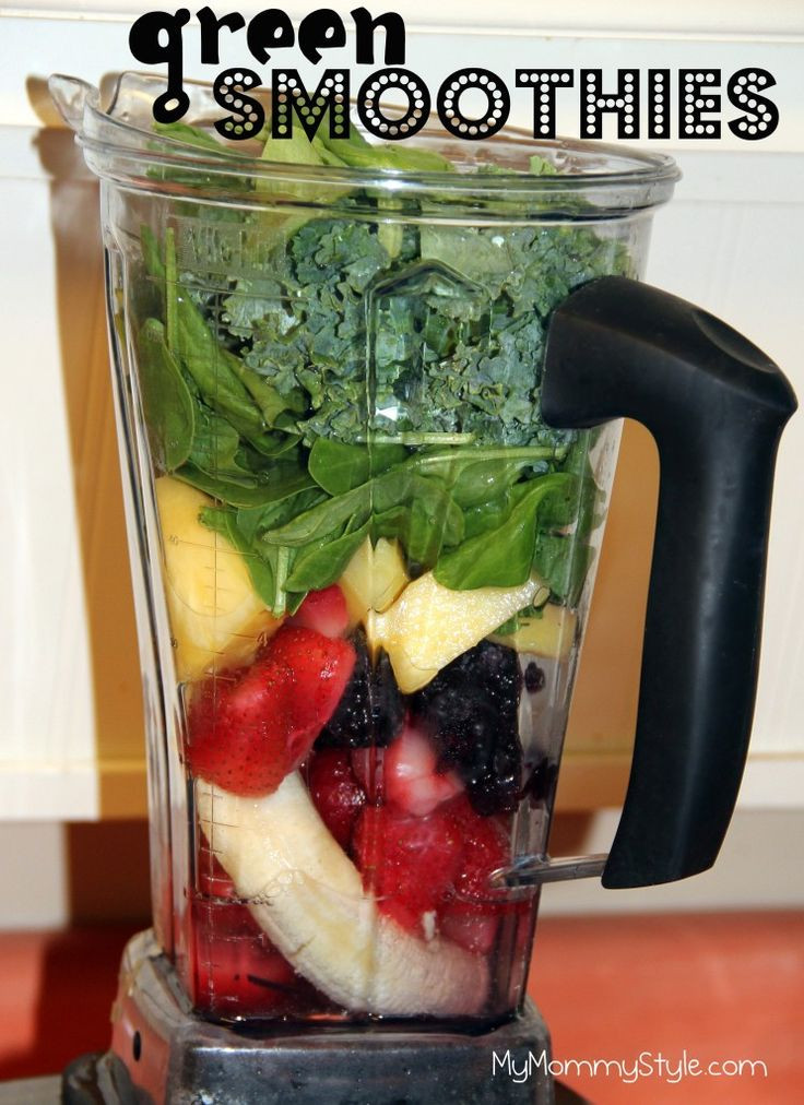 Vitamix Healthy Smoothie Recipes
 Green smoothies from mymommystyle Great tips for
