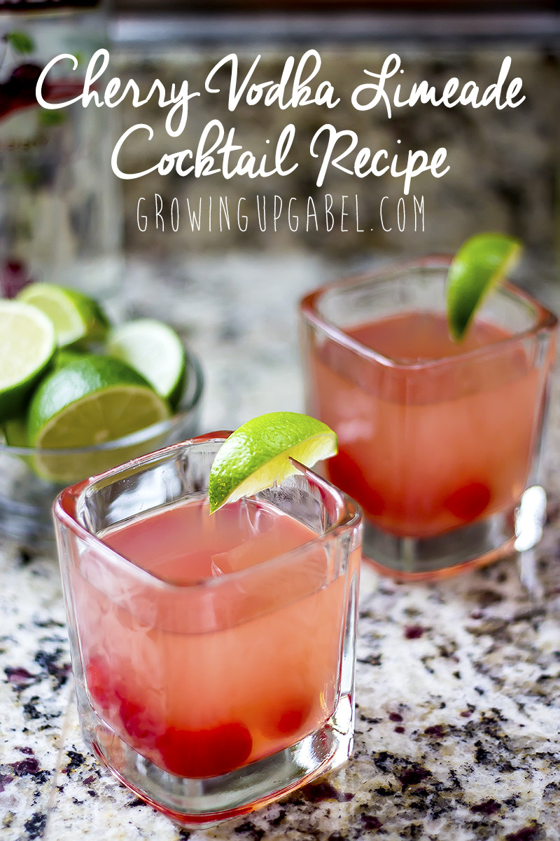 Vodka Summer Drinks
 Cherry Limeade Vodka Cocktail Recipe