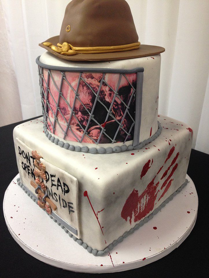 Walking Dead Wedding Cakes
 The Walking Dead birthday cake