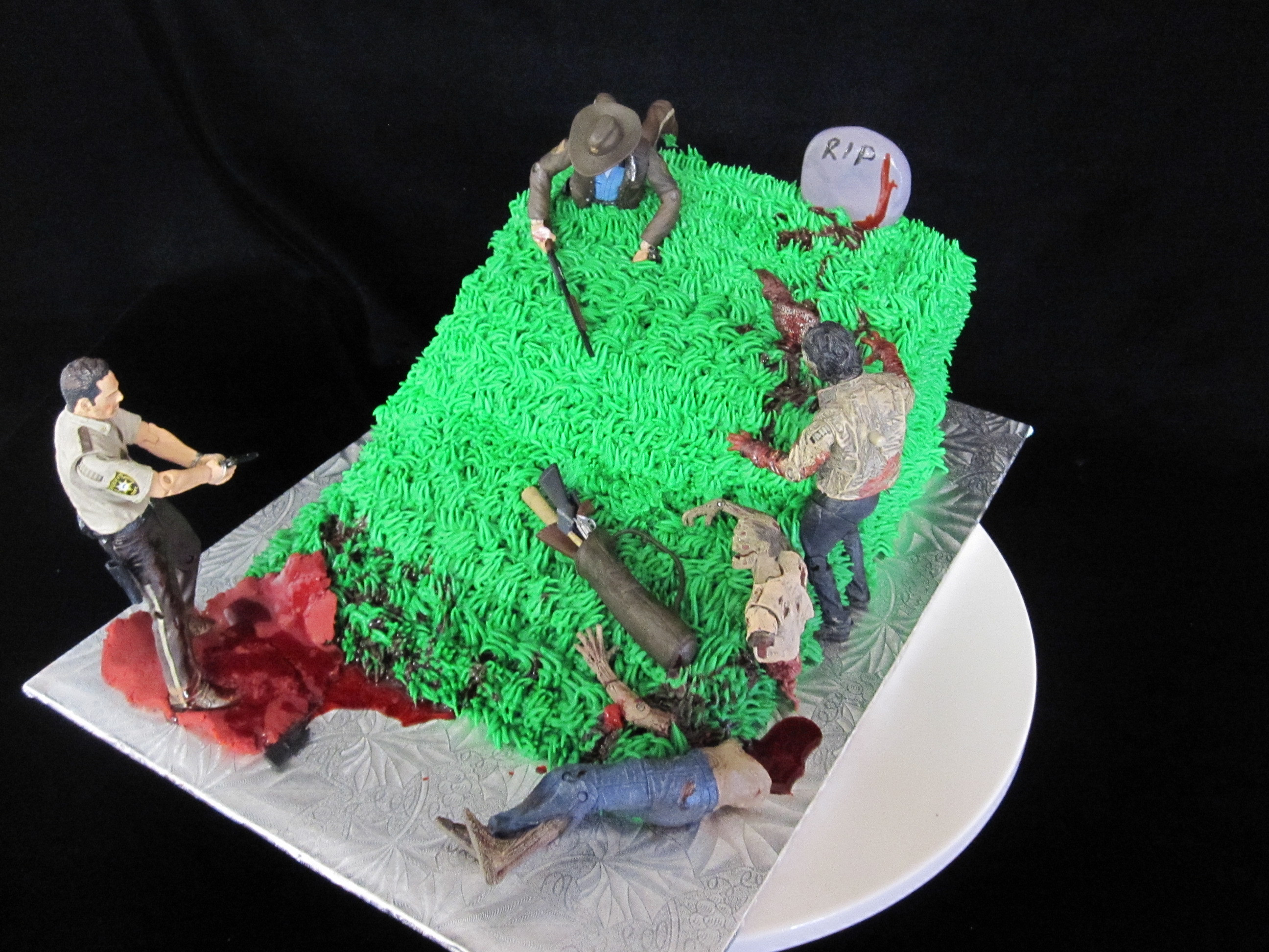 Walking Dead Wedding Cakes
 Zombie Groom’s Cake Somerset Kentucky