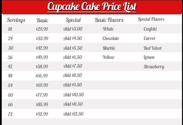 Walmart Wedding Cakes Price List
 Pin Walmart Bakery Cake Prices fun projects