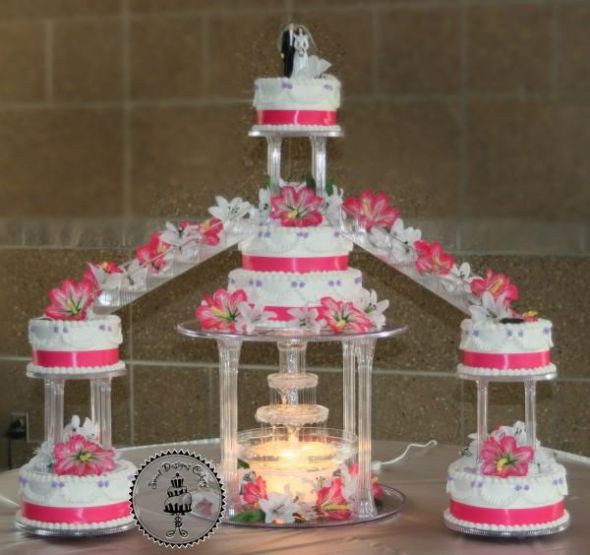 Water Fountain Wedding Cakes
 Our wedding cake will be similar to this
