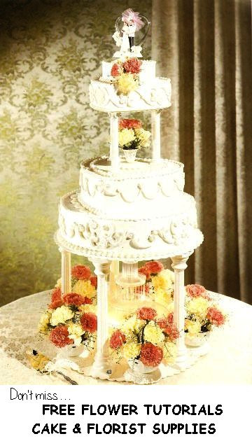 Water Fountain Wedding Cakes
 Fountain Wedding Cakes