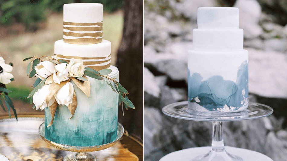 Watercolor Wedding Cakes 20 Ideas for the 12 Watercolor Wedding Cakes Perfect for Your Wedding