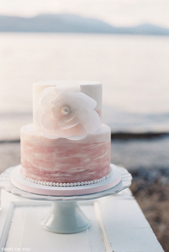 Watercolor Wedding Cakes
 Watercolor Wedding