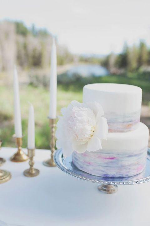 Watercolor Wedding Cakes
 53 Watercolor Wedding Cakes That Really Inspire