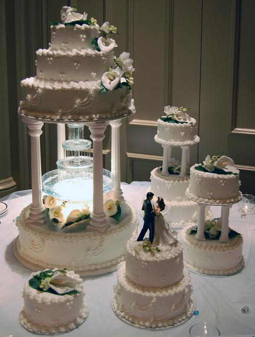 Waterfall Wedding Cakes
 Waterfall Wedding Cake blomwedding