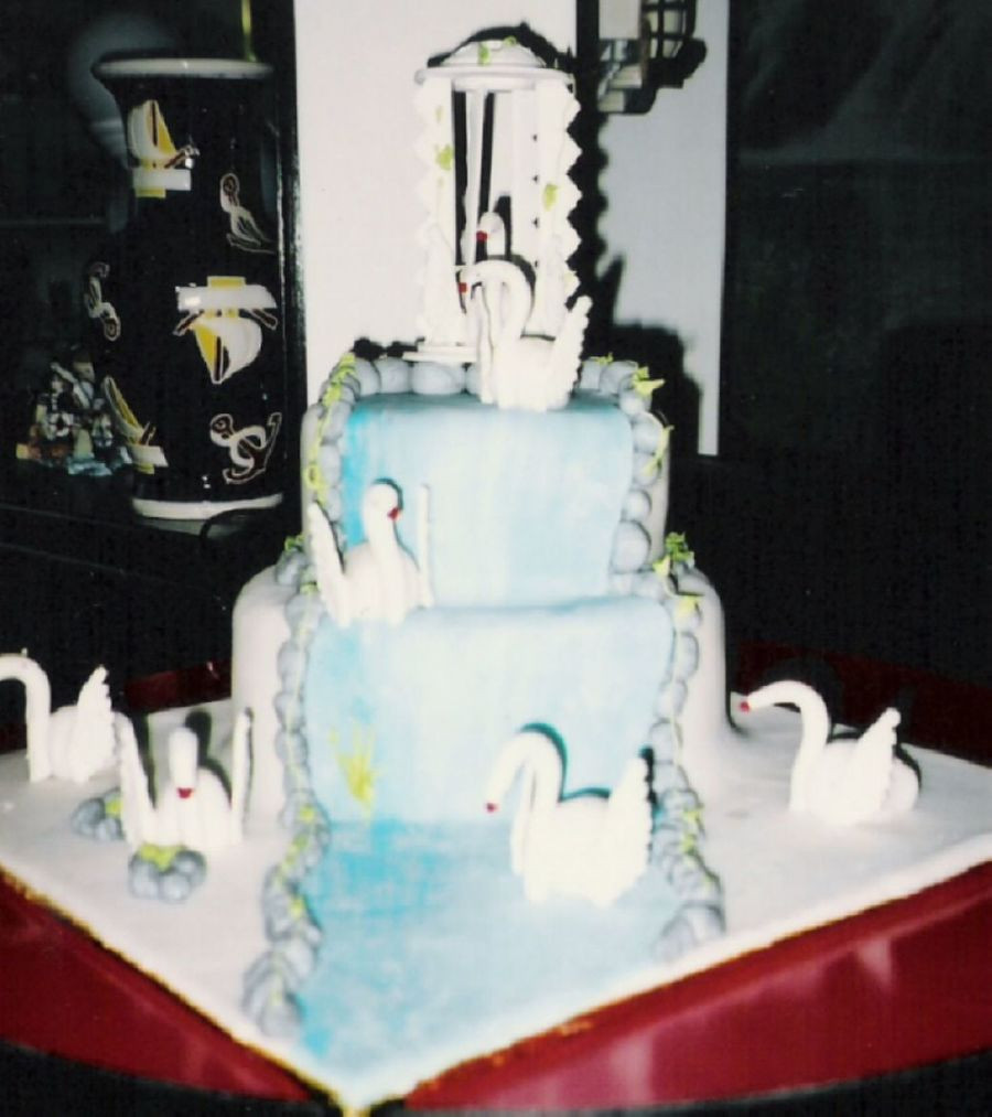 Waterfalls Wedding Cakes
 Waterfall Wedding Cake CakeCentral