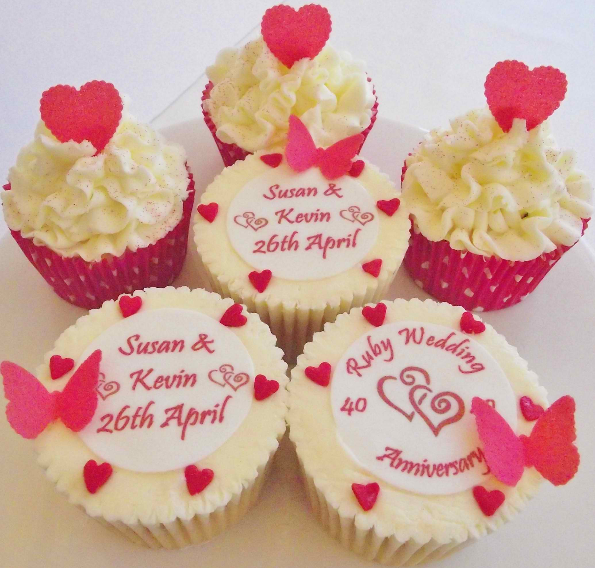 Wedding Anniversary Cupcakes Ideas
 30 Amazing Anniversary Cupcakes