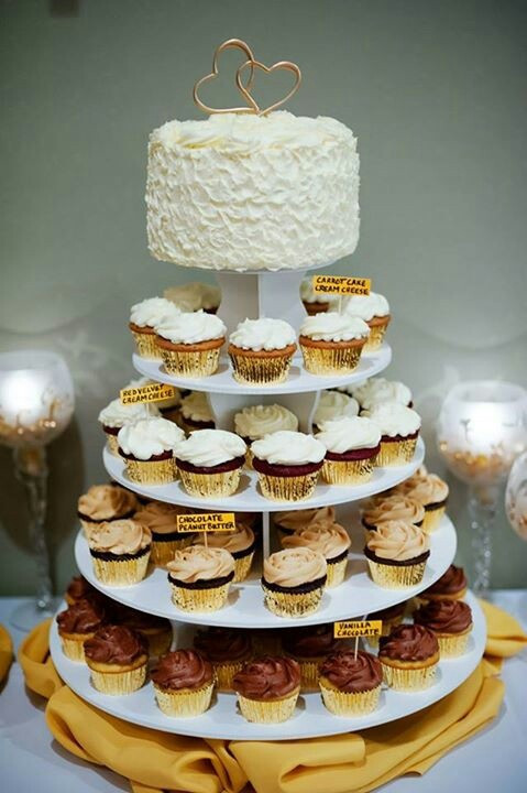 Wedding Anniversary Cupcakes Ideas
 34 best Mom & Dad s 50th Anniversary theme ideas images on