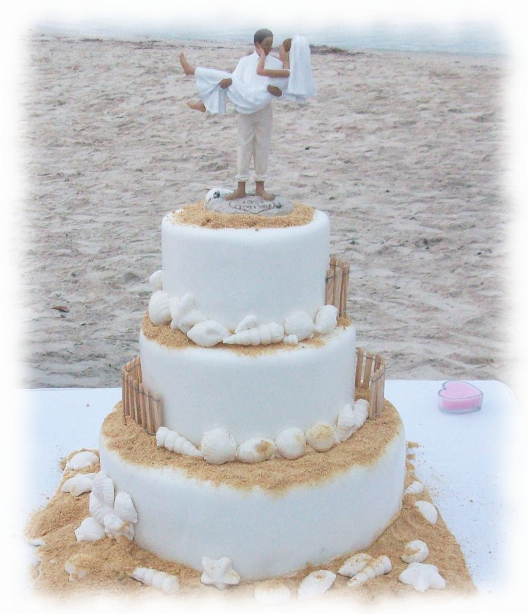 Wedding Beach Cakes
 5 Awesome Ideas Beach Wedding Cakes Wedding Cakes