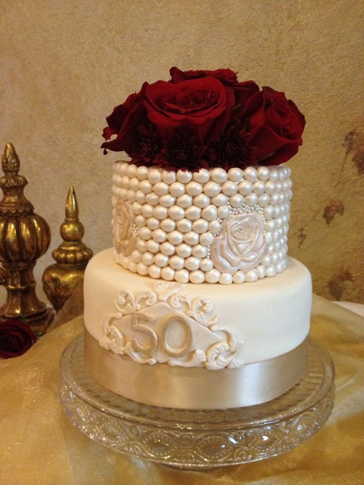 Wedding Birthday Cake
 146 best images about 50th wedding anniversary cake on