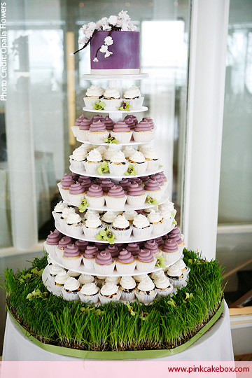 Wedding Cake And Cupcakes
 The Fanciful Wedding Cupcake Wedding Cakes