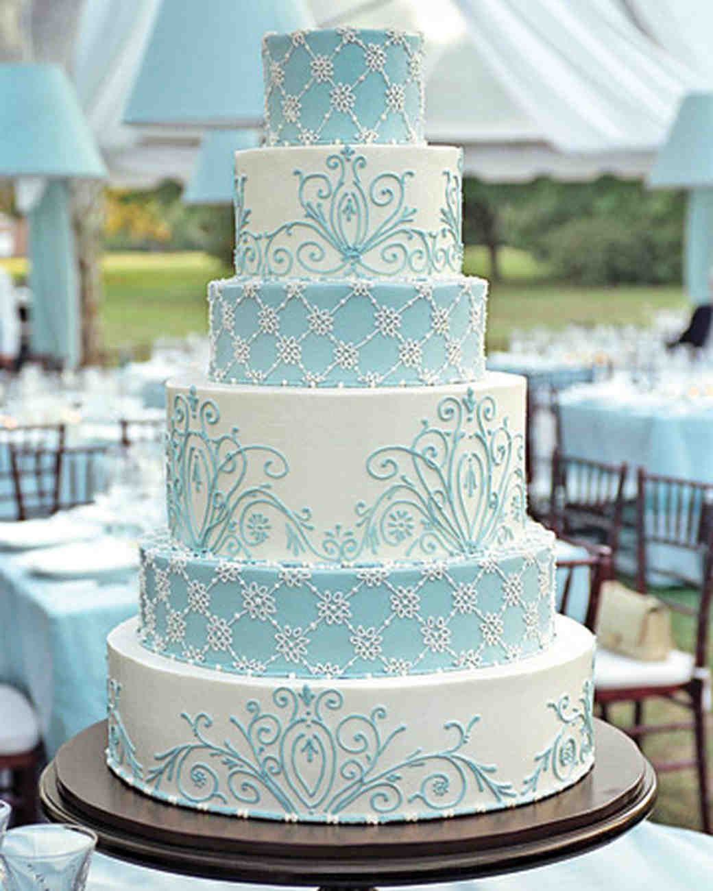 Wedding Cake Blue And White
 Color Inspiration Pale Blue