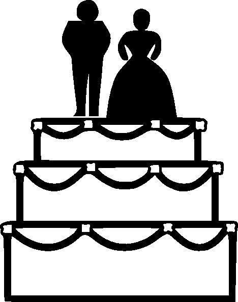 Wedding Cake Clipart Black And White
 Wedding Cake Clip Art at Clker vector clip art