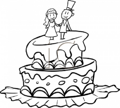 Wedding Cake Clipart Black And White
 Wedding Cake Clip Art Clipartion