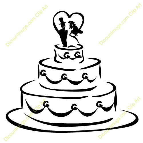 Wedding Cake Clipart Black And White
 Wedding Cake Clipart in Black And White – 101 Clip Art