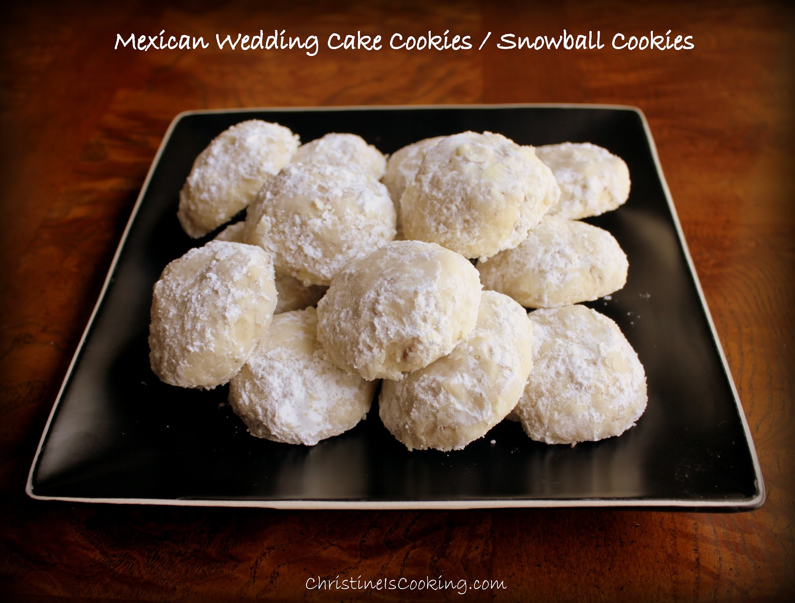 Wedding Cake Cookie Recipes
 christineiscooking Mexican Wedding Cake Cookies