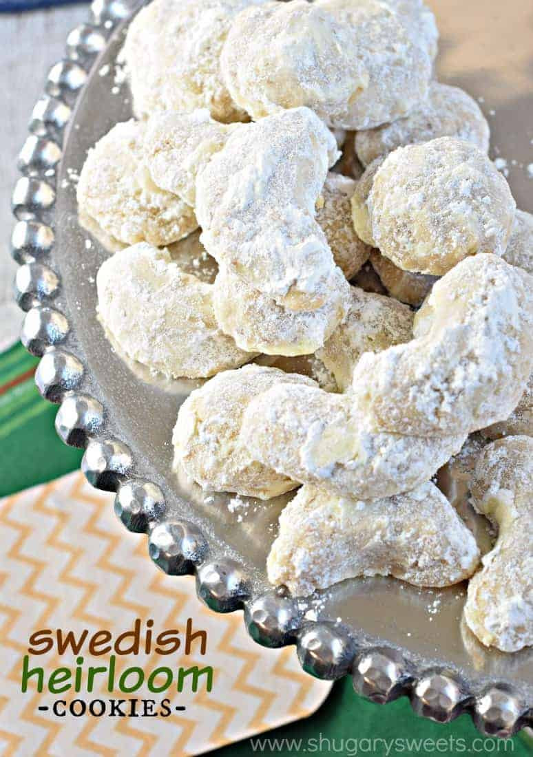 Wedding Cake Cookies Recipe
 Swedish Heirloom Cookies Shugary Sweets