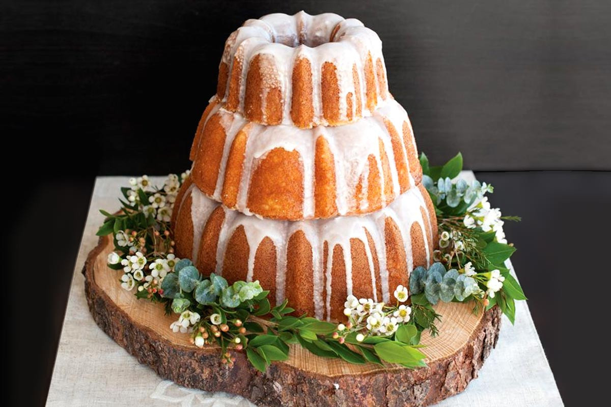 Wedding Cake Recipes For Tiered Cakes
 Three Tiered Bundt Wedding Cake recipe