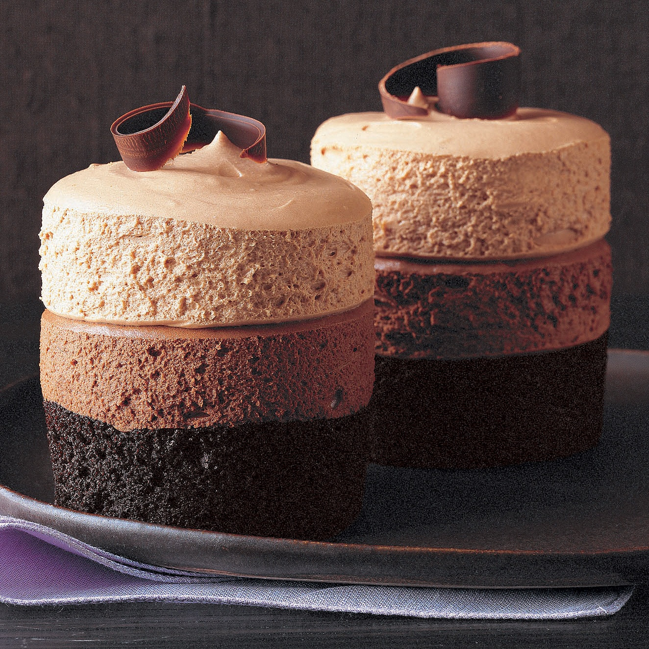 Wedding Cake Recipes Martha Stewart
 Triple Chocolate Mousse Cake Recipe & Video