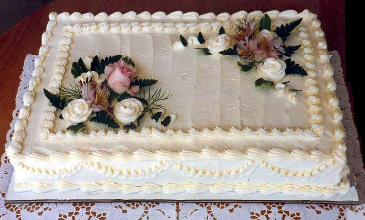 Wedding Cake Sheet Cake
 81 best Costco Cakes images on Pinterest