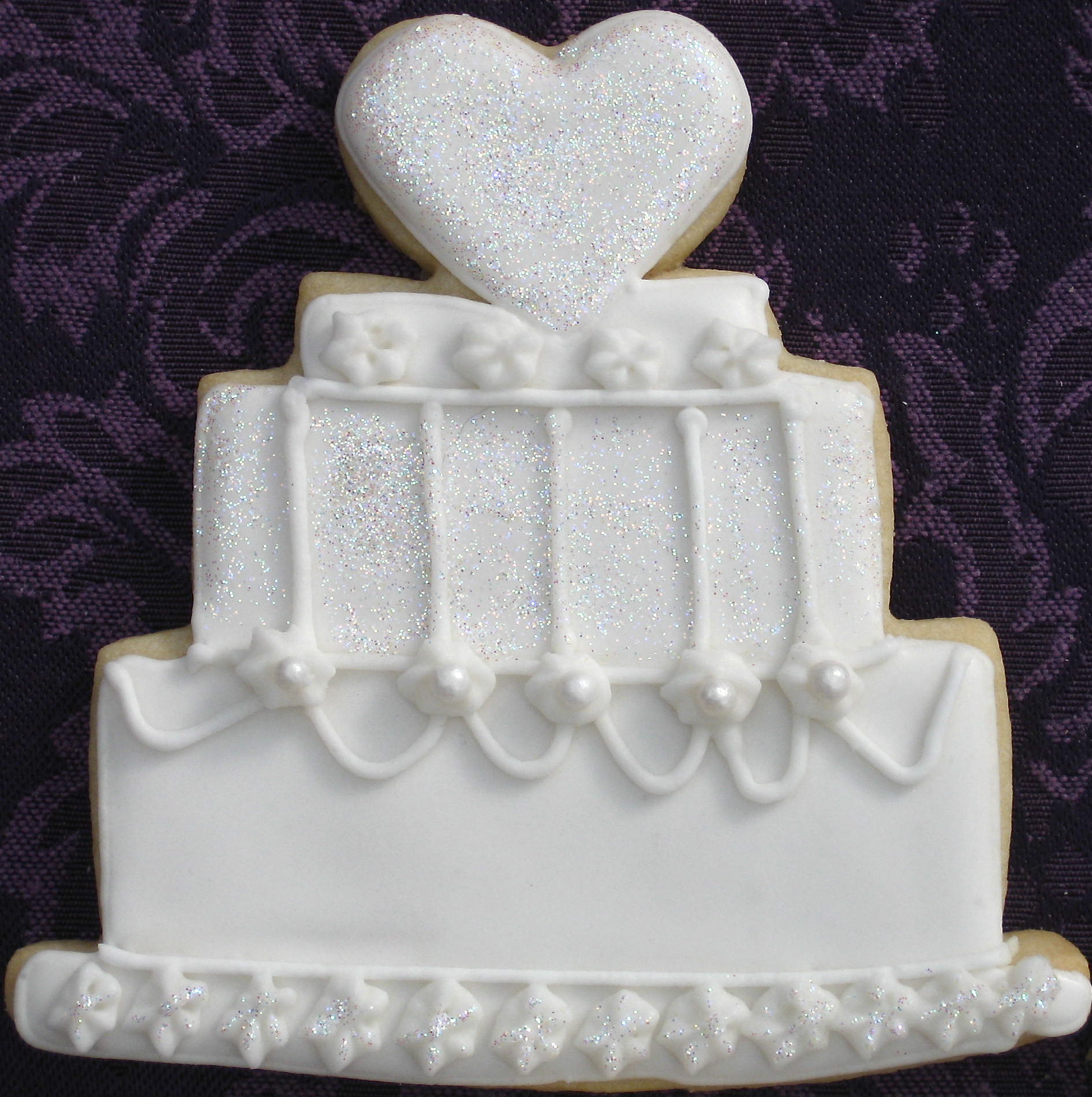 Wedding Cake Sugar Cookies
 Wedding Cake Cookies