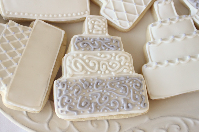 Wedding Cake Sugar Cookies
 Wedding Cake Cookies