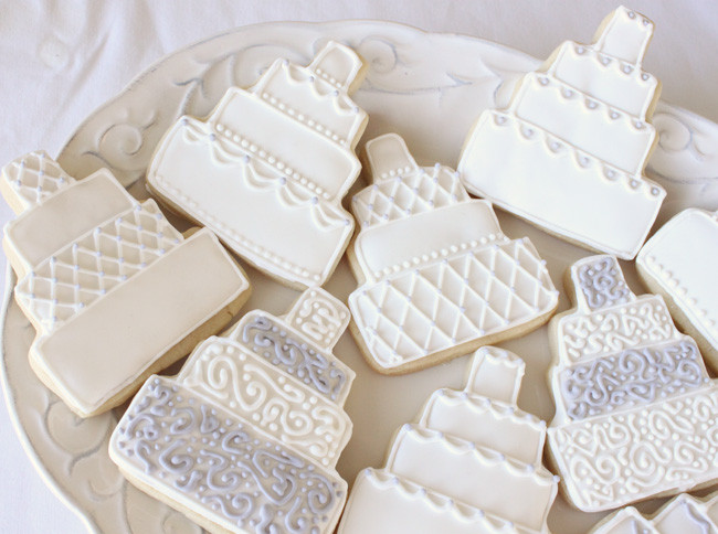 Wedding Cake Sugar Cookies
 Wedding Cake Cookies