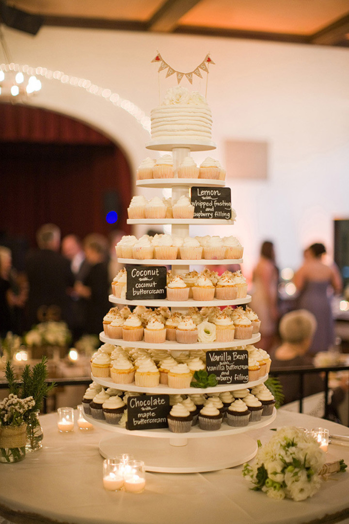 Wedding Cake With Cupcakes
 Cupcake Wedding Cakes Mon Cheri Bridals