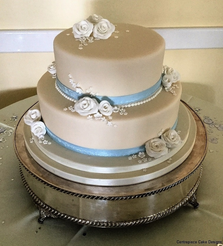 Wedding Cakes 2 Tier
 Tiered Wedding Cakes Isle of Wight Wedding Cake Bakers