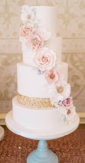 Wedding Cakes 2017
 2017 Wedding Cake Trends – Dipped In Lace