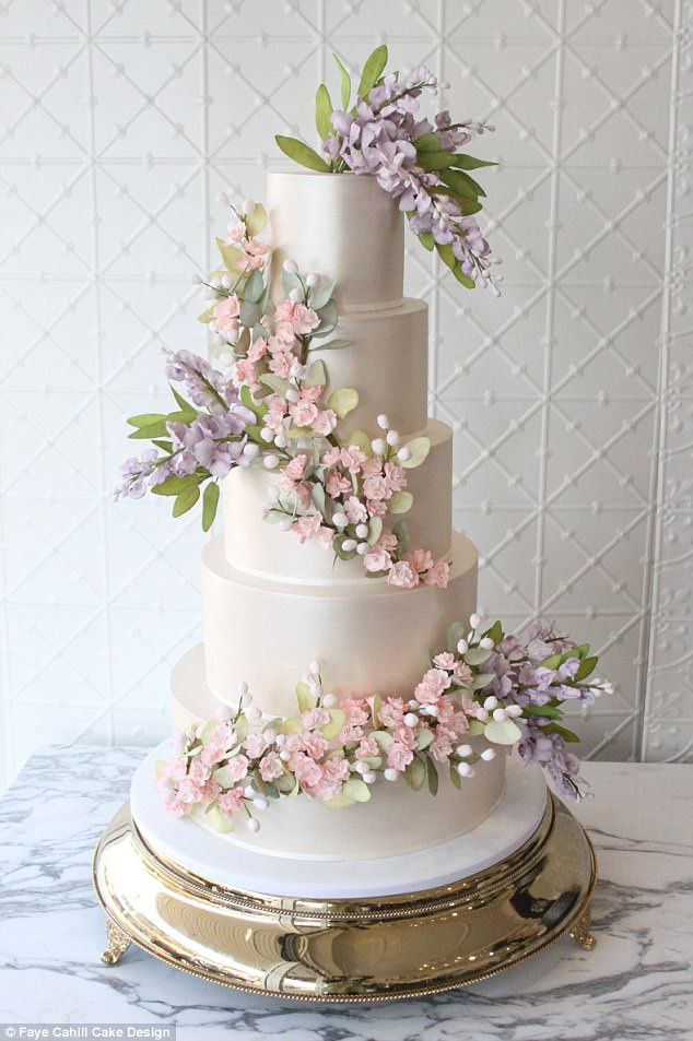 Wedding Cakes 2018
 Wedding cake designer shares the biggest trends in 2018
