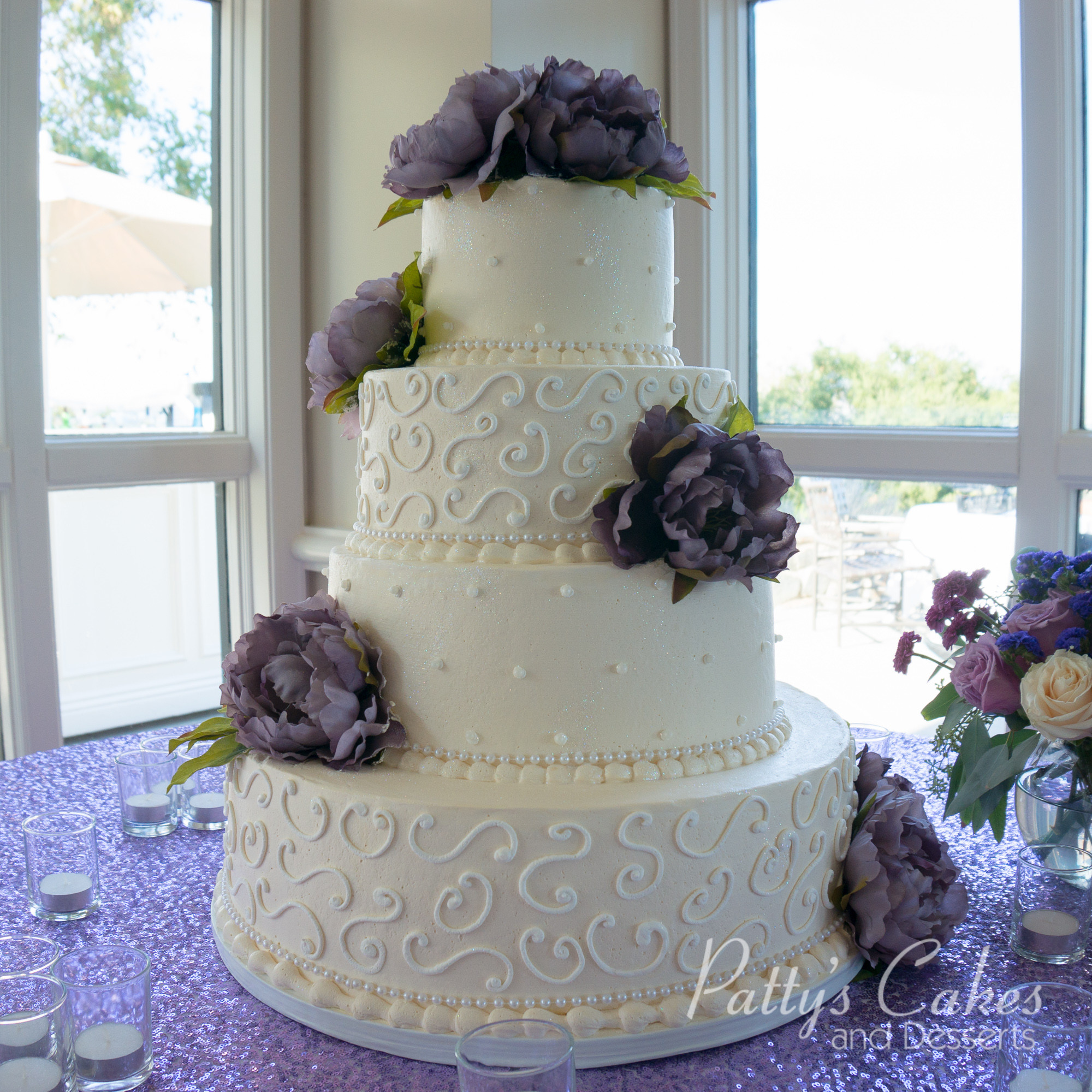 Wedding Cakes 4 Tier
 of a classic 4 tier wedding cake Patty s Cakes and