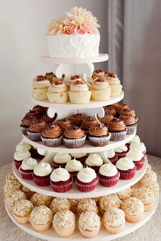 Wedding Cakes And Cup Cakes
 25 Delicious Wedding Cupcakes Ideas We Love