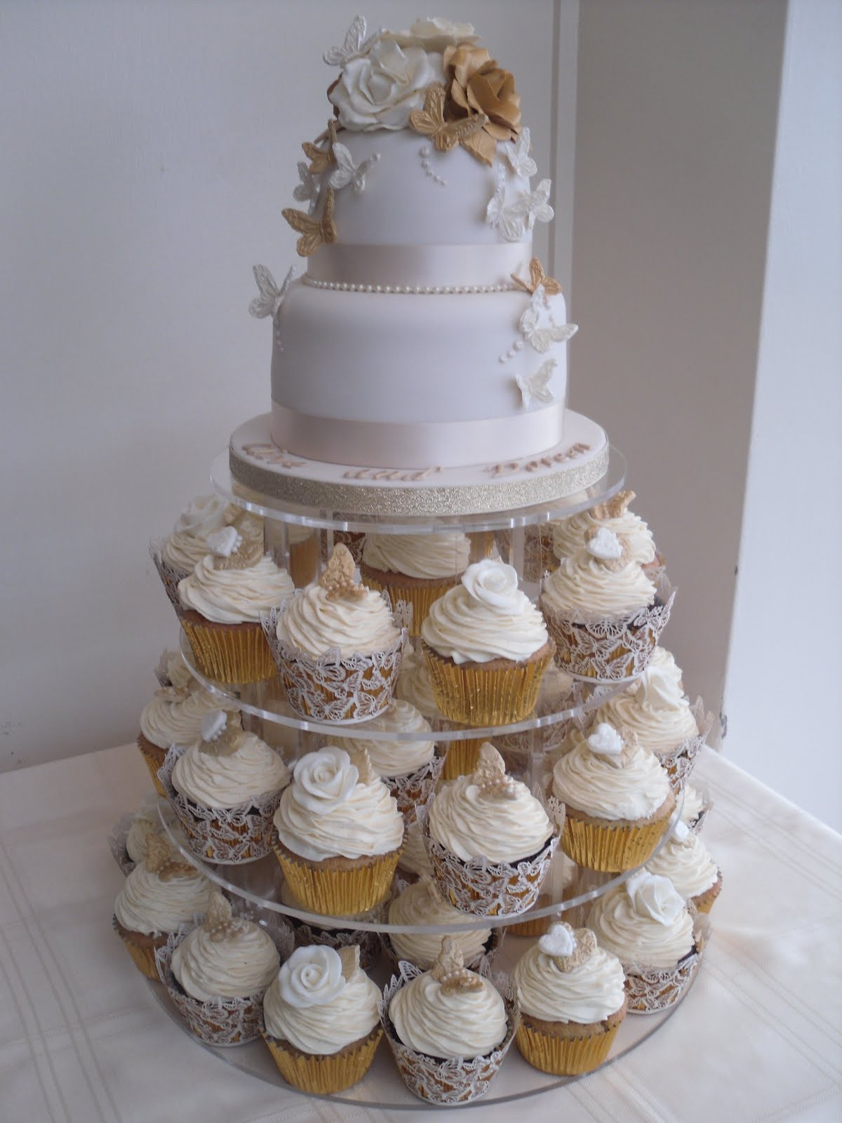 Wedding Cakes And Cupcakes Ideas
 Katies Cupcakes Golden Wedding Anniversary