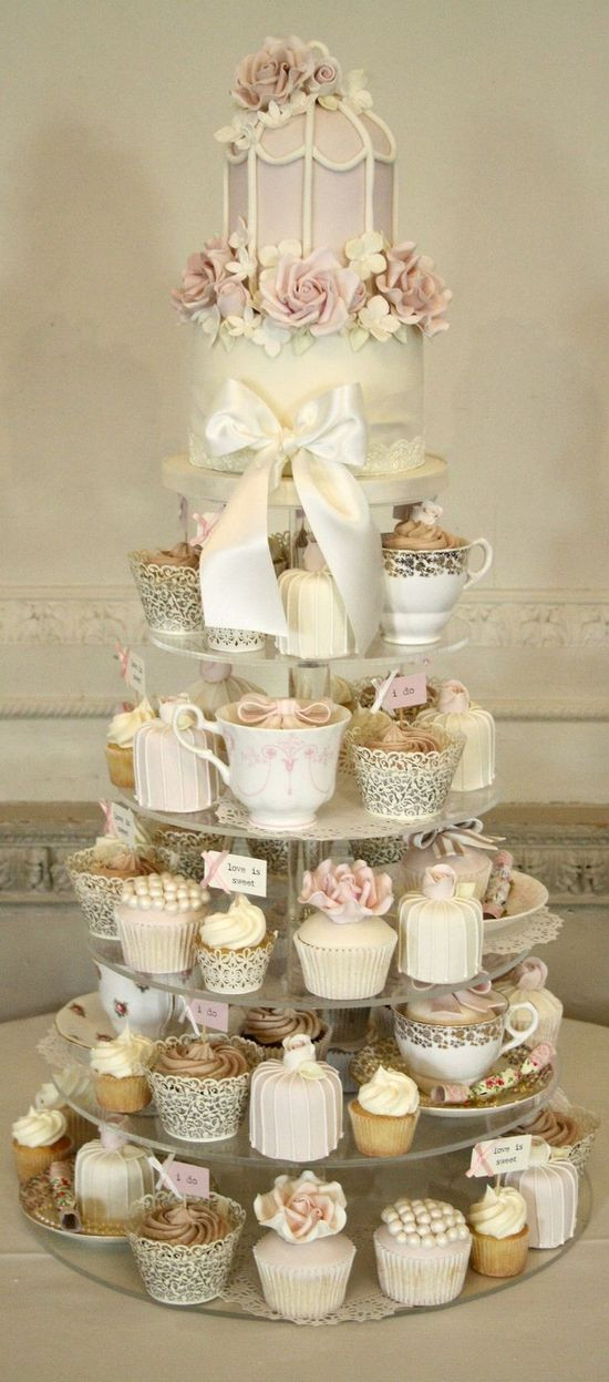 Wedding Cakes And Cupcakes Ideas
 100 Ideas about Beautiful Wedding Cupcakes
