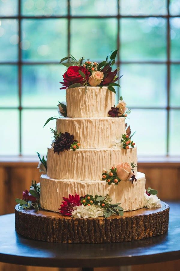 Wedding Cakes Asheville
 This Asheville Wedding at Yesterday Spaces is Full of