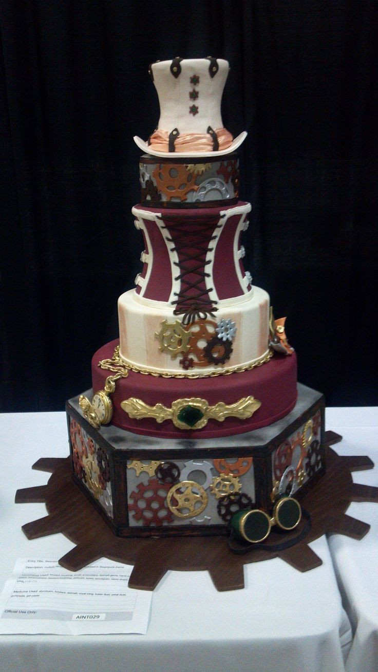 Wedding Cakes Austin Tx
 Steampunk Wedding Cake Austin TX