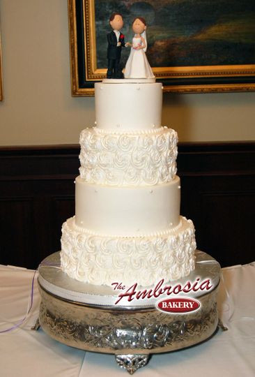 Wedding Cakes Baton Rouge
 The Ambrosia Bakery Wedding Cake Baton Rouge LA