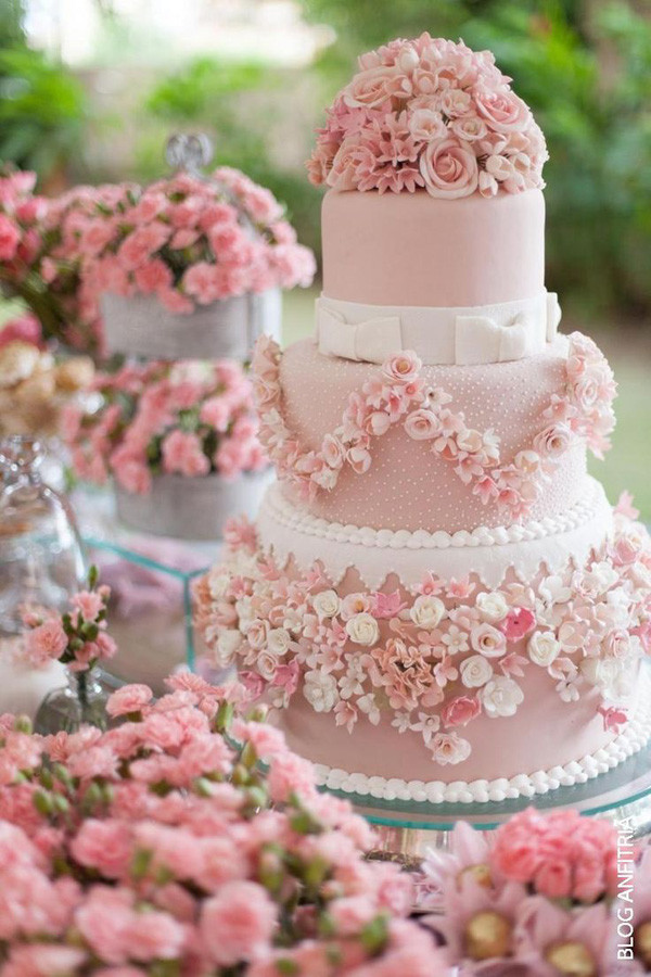 Wedding Cakes Blog
 28 Inspirational Pink Wedding Cake Ideas