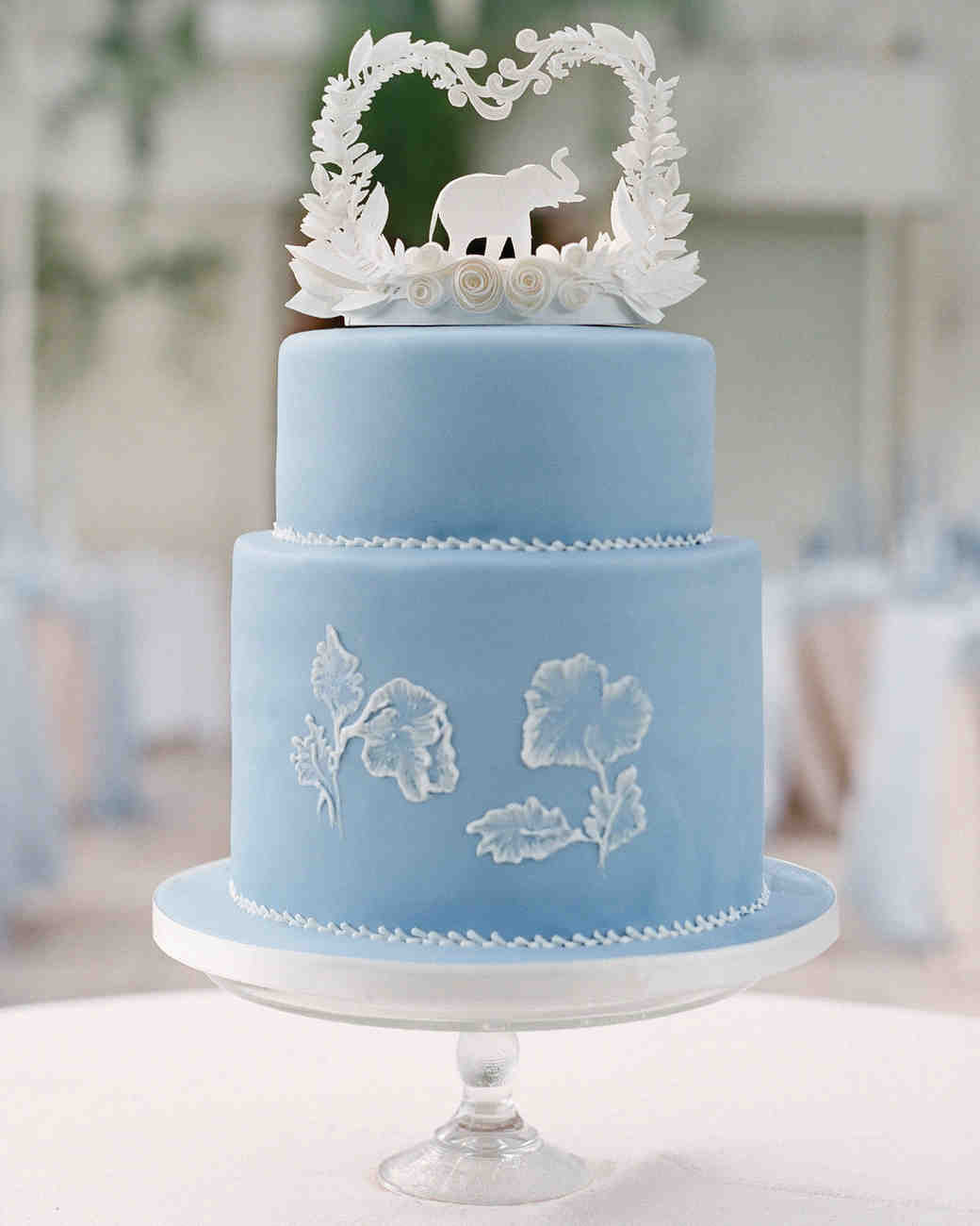 Wedding Cakes Blue
 Blue and Purple Wedding Cakes