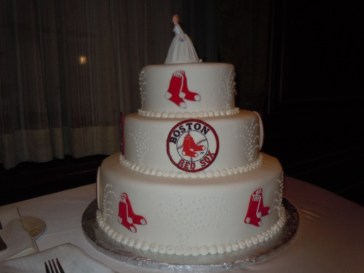 Wedding Cakes Boston
 I officiated another wedding at Fenway Park today This
