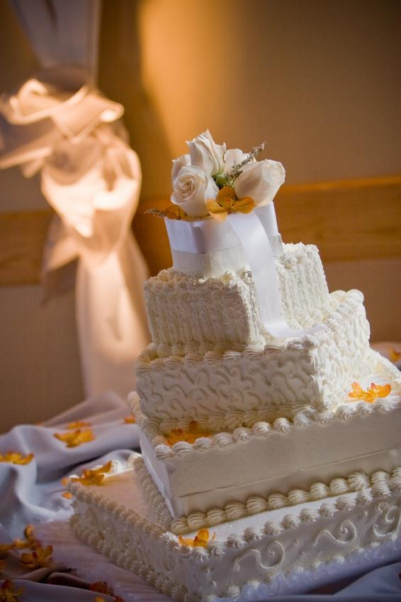 Wedding Cakes Buttercream
 of Square Wedding Cakes [Slideshow]