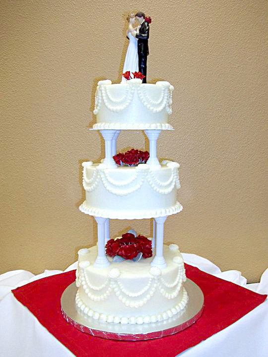Wedding Cakes California
 Win A Wedding Cake Redding California Pink Box Bakery