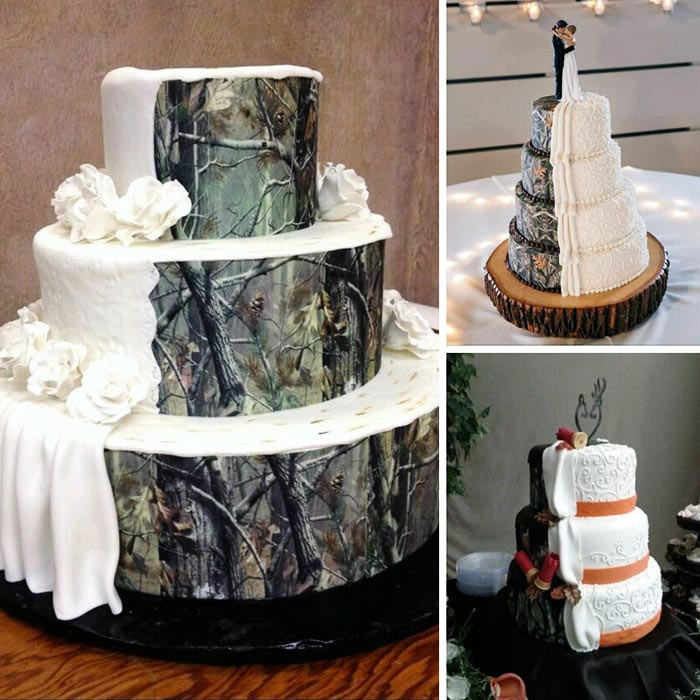 Wedding Cakes Camouflage
 You had me at Camo