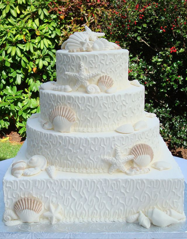 Wedding Cakes Cape Cod
 78 ideas about Coastal Wedding Cakes on Pinterest