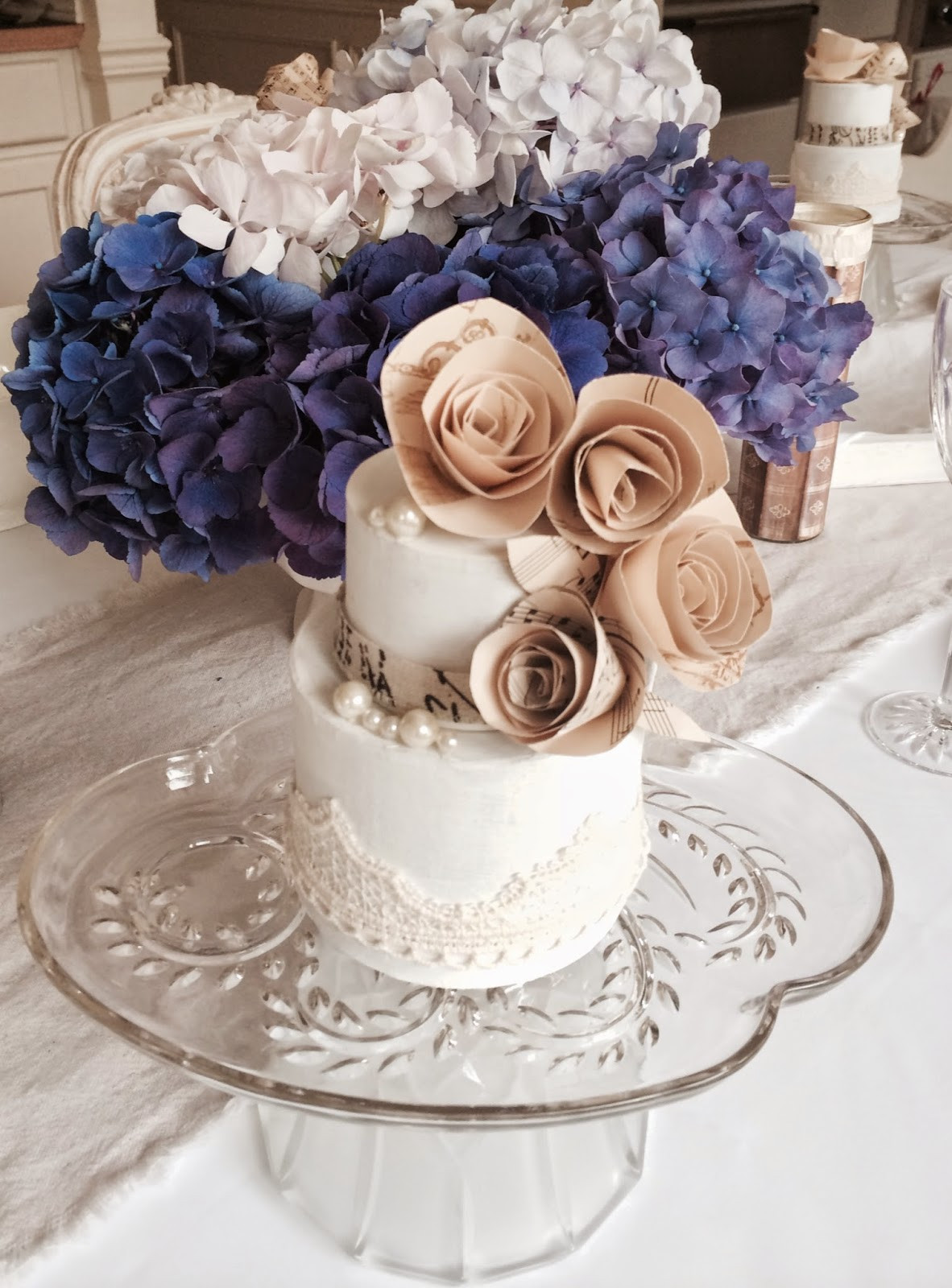 Wedding Cakes Centerpieces
 Little Farmstead DIY Decorative Cakes For Birthdays